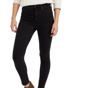 Madewell 10 inch high waist ankle skinny jeans